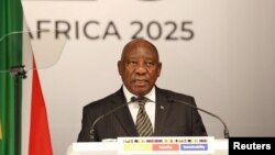 የደቡብ አፍሪካ ፕሬዝደንት ሰሪል ራማፎሳ