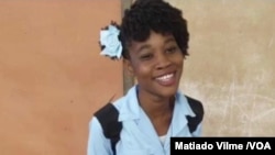 High School senior Evelyne Sincère was described by friends as a happy soul who had a dynamic personality. (Matiado Vilme /VOA ) 