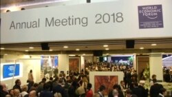 Як привітали найбільш очікуваного гостя на Давосі. Відео