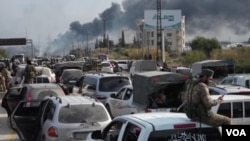 The UN says the conflict in Syria displaced some 12 million people in Syria, including more than 6 million refugees. (Screengrab from a VOA video)