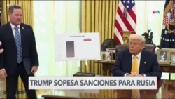 Trump considera sanciones para Rusia en busca de cese al fuego en Ucrania