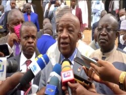 Cameroon's Land Freight Transportation Bureau, El Hadj Oumarou, Yaounde, Feb. 24, 2021. (Moki Edwin Kindzeka/VOA)