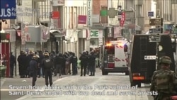 2 Killed in Raid Targeting Mastermind of Paris Attacks