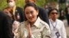 Thailand's Prime Minister Paetongtarn Shinawatra arrives at Government House for the cabinet meeting in Bangkok, Feb. 4, 2025. 