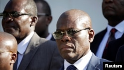 FILE - Haiti's Prime Minister Joseph Jouthe. 