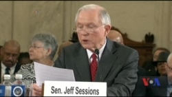 Міністр юстиції США Сешнс дає свідчення у справі втручання Росії в американські вибори. Відео