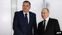 Dodik tokom susreta sa Putinom u Kazanu 21. februara 2024.