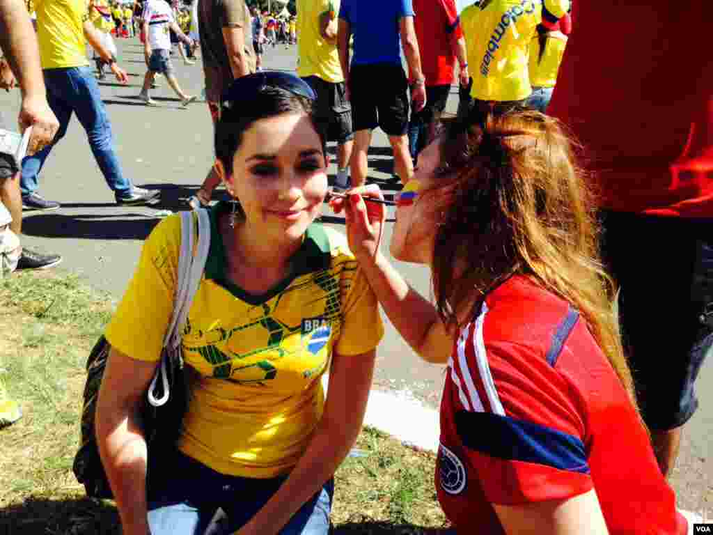 Members of the Samaritan community take part in a traditional pilgrimage marking the holiday of Sukkot, or Feast of Tabernacles, atop Mount Gerizim near the West Bank city of Nablus.