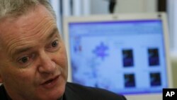 FILE - Monsignor Paul Tighe from the Vatican's Pontifical Council for Social Communications talks to the Associated Press during an interview, Dec. 18, 2009. 