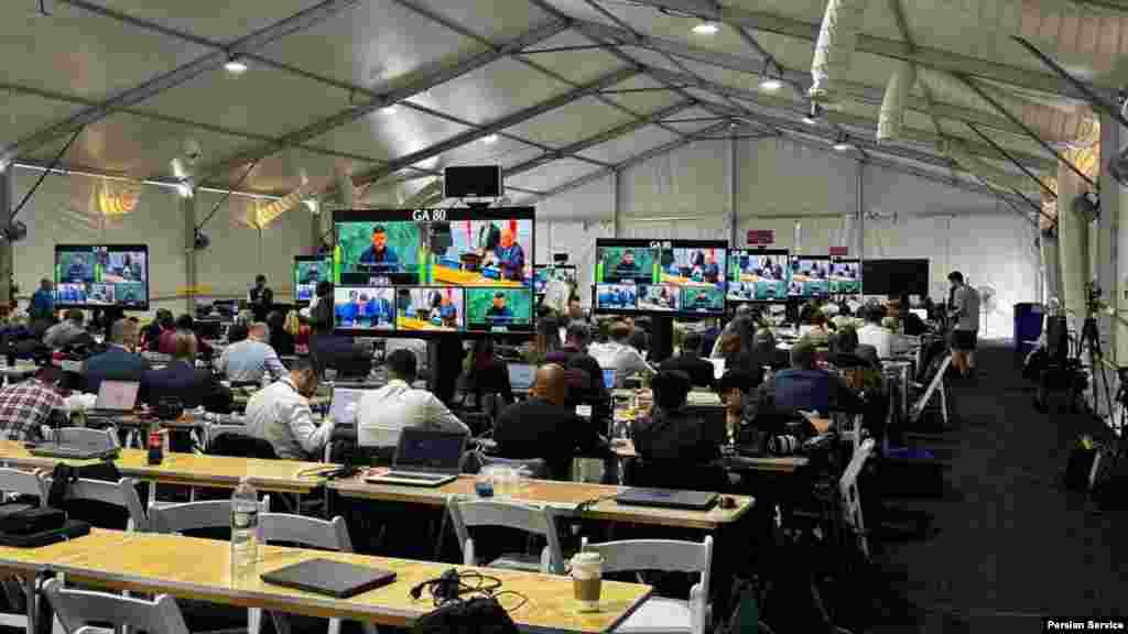 مرکز رسانه‌ای سازمان ملل متحد در نیویورک (سه‌شنبه ۱ مهر ۱۴۰۴)