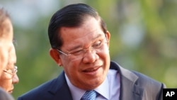 Thủ tướng Campuchia Hun Sen.