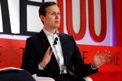 Jared Kushner, senior adviser to President Donald Trump, speaks during the TIME 100 Summit in New York, April 23, 2019.