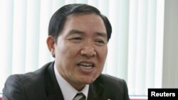 File - Duong Chi Dung, a former executive of a Vietnamese state-owned shipping firm.