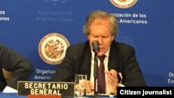 El secretario general de la OEA, Luis Almagro, hizo un llamado a activar mecanismos de cooperación fronteriza.