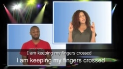 KEEPING ONE’S FINGERS CROSSED