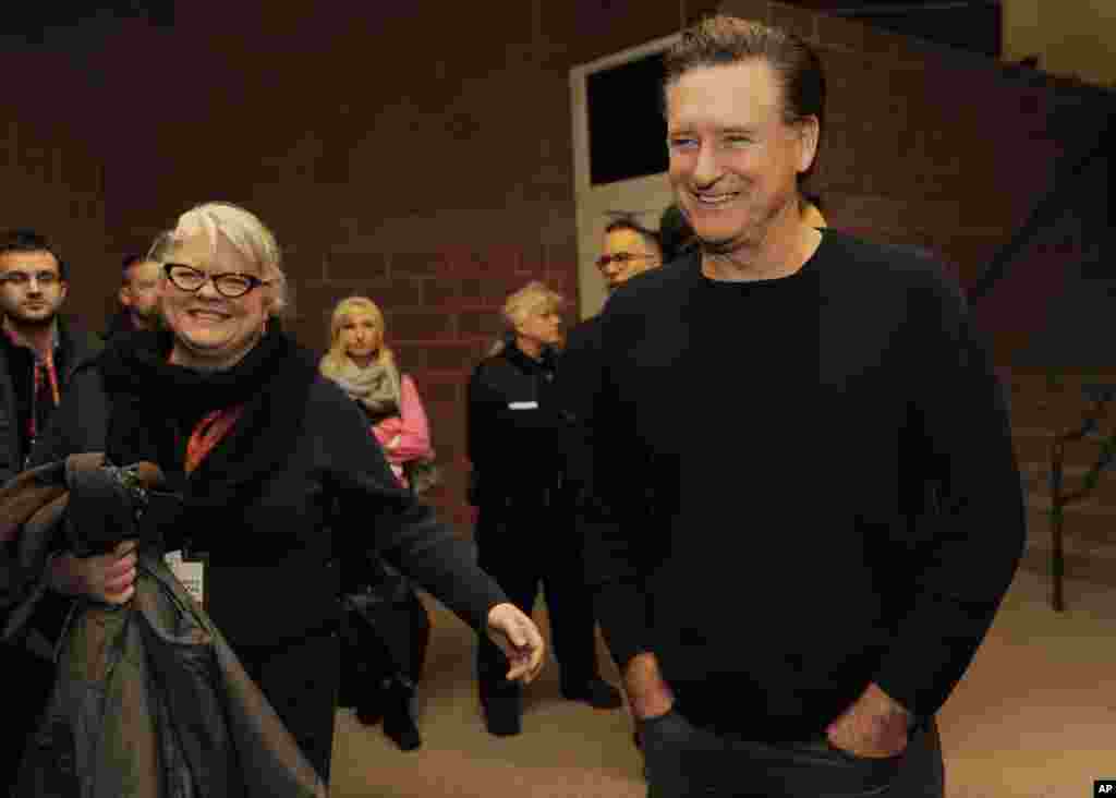 Bill Pullman, a cast member in "May in the Summer," poses at the premiere on the opening night of the 2013 Sundance Film Festival, January 17, 2013.