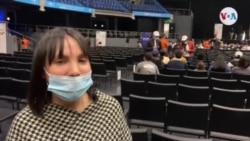 Gremari Silva y César Marín, migrantes venezolanos, 27 de enero