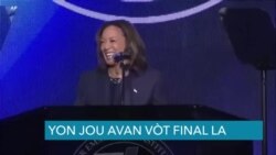 Harris, Trump Mennen Kanpay nan Eta 'Balanswa' yo Pandan Jou Eleksyon an ap Pwoche