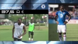 VOA Sports du 16 janvier 2018 : les transferts des joueurs africains les plus chers