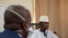FILE -Mali's Prime Minister Choguel Maiga attends a meeting with the United Nations Security Council delegation in visit in Bamako, Mali, Oct. 24, 2021. 
