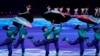 Dancers perform during the pre-show ahead of the opening ceremony of the 2022 Winter Olympics, Feb. 4, 2022, in Beijing.
