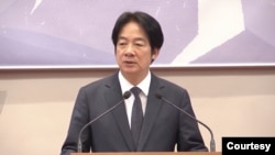 台湾总统府全社会防卫韧性委员会首次举行模拟与中国军事升级的桌上推演，因应中国的“高强度灰色地带行动”与“濒临冲突状态”等两种状况。(取自台湾总统府直播)