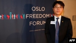 Russian opposition leader Alexei Navalny is seen at the passport control point at Moscow's Sheremetyevo airport. Police detained the Kremlin critic at the airport shortly after he landed on a flight from Berlin, an AFP journalist at the scene said.&nbsp;