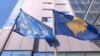 Zastave Kosova i Evropske unije