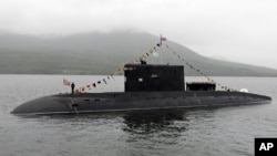 Tàu ngầm lớp Kilo do Nga chế tạo.