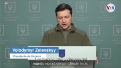 Presidente de Ucrania: “Nos encontramos defendiendo nuestro Estado solos”