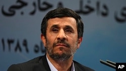 Iranian President Mahmoud Ahmadinejad (file)