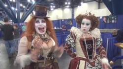 Comic Book Fans Combine Fantasy Costumes, Role Playing