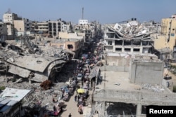 G'azo shahridagi manzara, 17-fevral, 2025