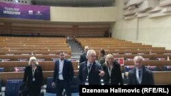 Bosnia and Herzegovina -- Bosnian foreign and transportation minister Mirko Sarovic attending the EBRD 2019 Annual Meeting and Business Forum, in Sarajevo, May 7, 2019.