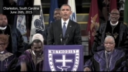 Obama Sings, Honors Charleston Victims