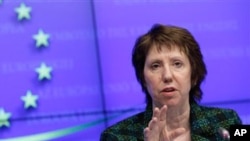 EU foreign policy chief Catherine Ashton (file photo)