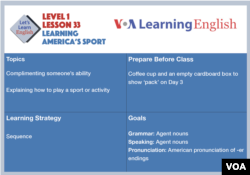 Let's Learn English - Level 1 - Lesson 33