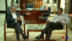 Barack Obama rencontre Kenyatta au Kenya (vidéo)