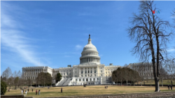 Los líderes republicanos y demócratas en el Senado de EEUU argumentaron sus posiciones sobre el proyecto de ley de gastos para el gobierno 