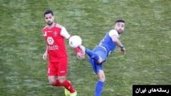 تصویری از مسابقه استقلال پرسپولیس. آرشیو