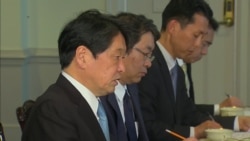 Onodera: Pressure on North Korea Must Be Maintained