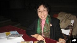 Kim Young-ja, one of a few South Koreans who have privately arranged reunions with North Korean family, March 19, 2012. 