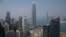 FILE - A general view of skyscrapers in Hong Kong. Some are beginning to question Hong Kong’s diminishing viability as a global financial center. 
