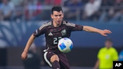 El delantero Hirving Lozano en una imagen de archivo en Arlington, Texas. El nuevo equipo de la Major League Soccer (MLS), San Diego FC, ha fichado al extremo como el primer Jugador Franquicia del club.