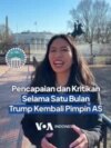 Pencapaian dan Kritikan Selama Satu Bulan Donald Trump Kembali Pimpin Amerika Serikat