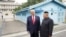 FILE - U.S. President Donald Trump meets with North Korean leader Kim Jong Un at the demilitarized zone separating the two Koreas, in Panmunjom, South Korea, June 30, 2019.