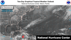 Tropical Storm Eta on Oct. 31, 2020. Image by National Hurricane Center.