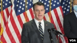 资料照：共和党联邦参议员托德.扬（Sen. Todd Young, R-IN）