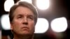FILE - U.S. Supreme Court nominee Brett Kavanaugh listens during his Senate Judiciary Committee confirmation hearing on Capitol Hill in Washington, Sept. 4, 2018. 