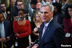 美国众议院新任议长麦卡锡